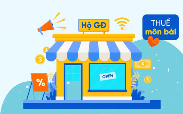 Thuế của hộ kinh doanh nộp thuế kê khai